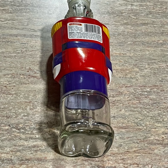 Vintage 1998 Smirnoff vodka Nutcracker empty glass bottle - Picture 12 of 16
